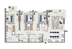 3 bedroom apartment